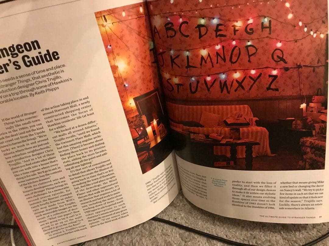 【新品】ストレンジャーシングス 英語雑誌