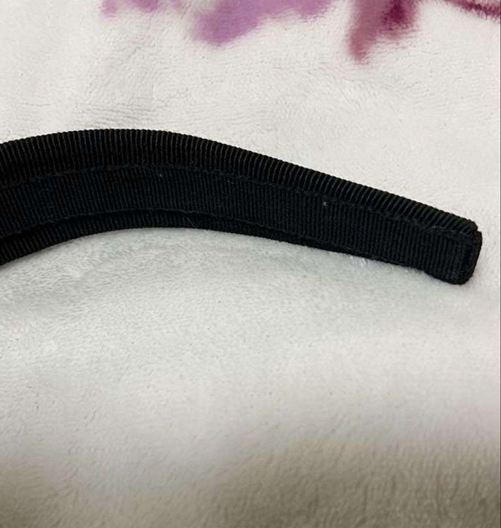 【美品】フェラガモ✨️リボン付き黒カチューシャ