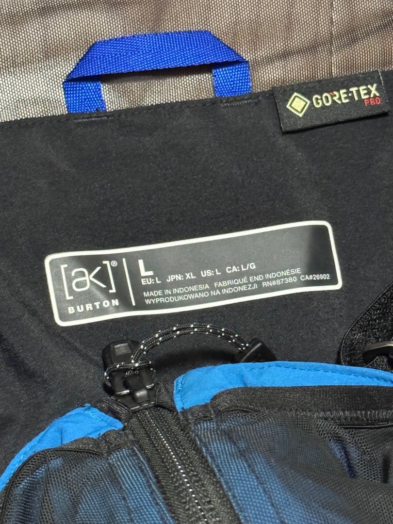 burton ak fragment bib L バートン フラグメント