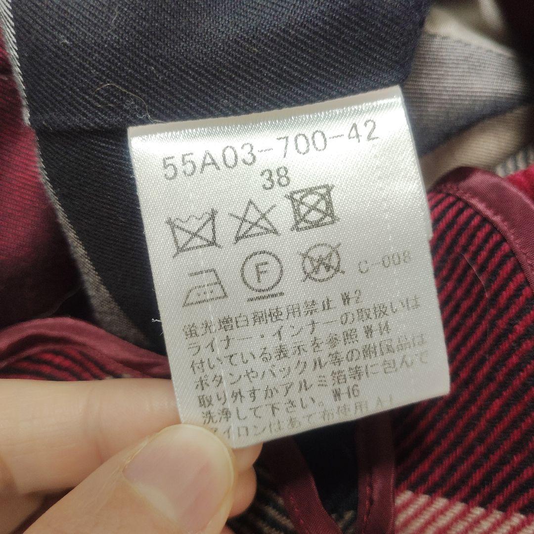 ま*ん様 BLUE LABEL CRESTBRIDGE トレンチコート