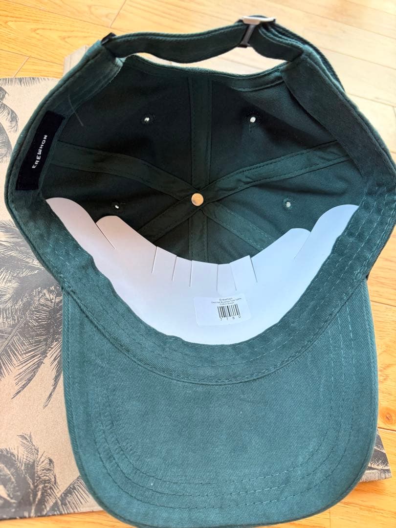 【新品未使用】EREWHON ダークグリーン キャップ