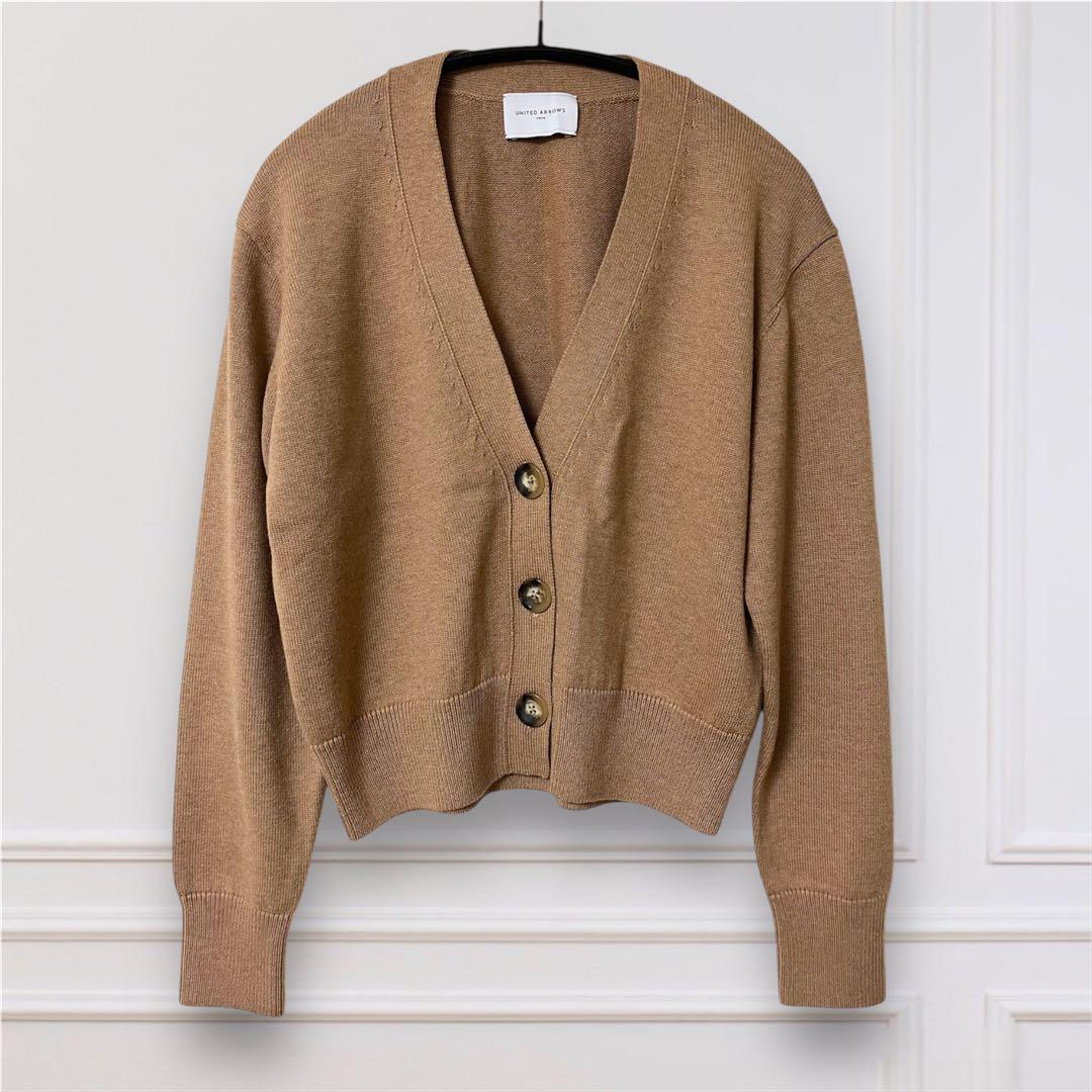 UNITED ARROWS トップス　UWSC Vネック ショートカーディガン