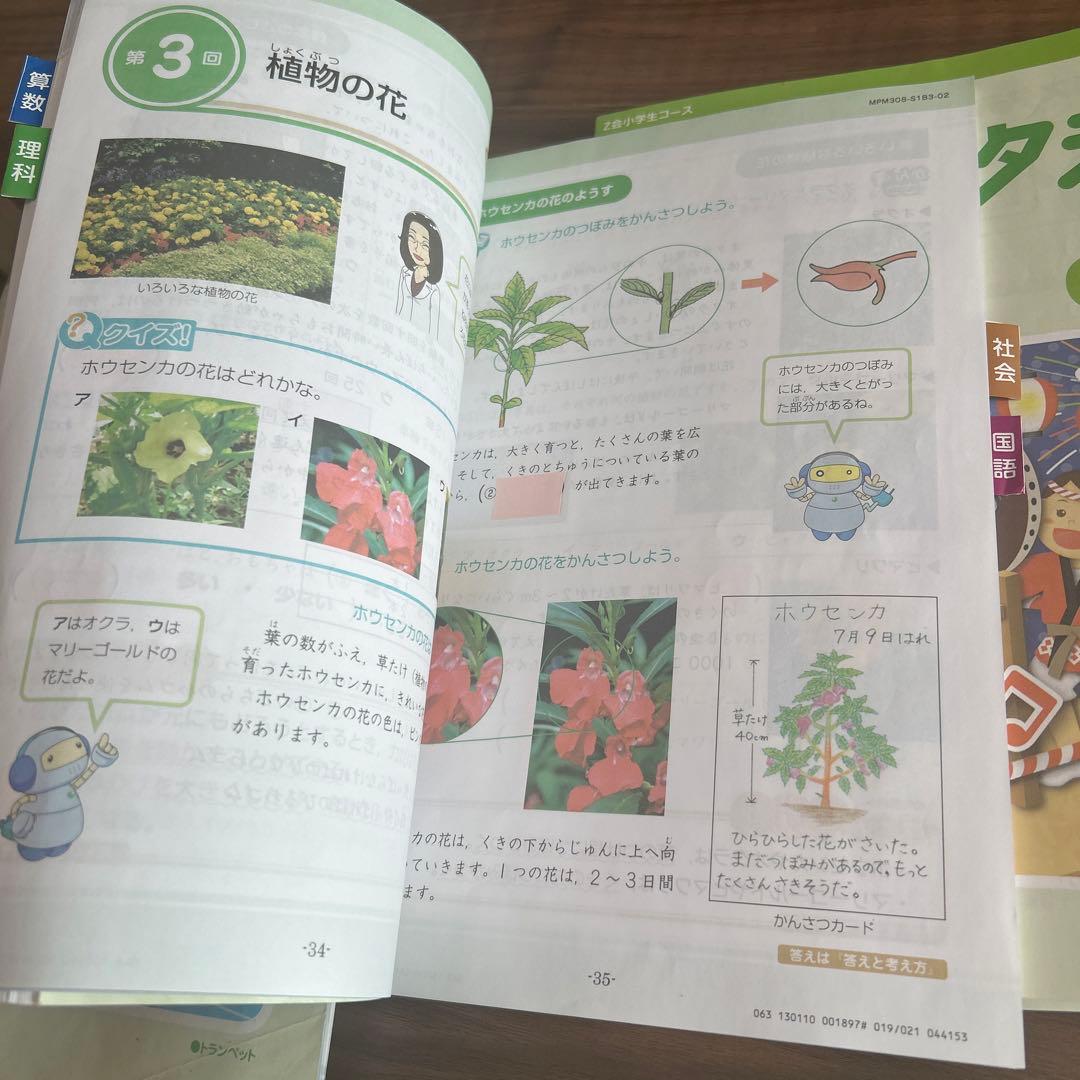 小学3年生　Ｚ会エブリスタディ(ハイレベル)2023版　7月〜はほとんど未使用