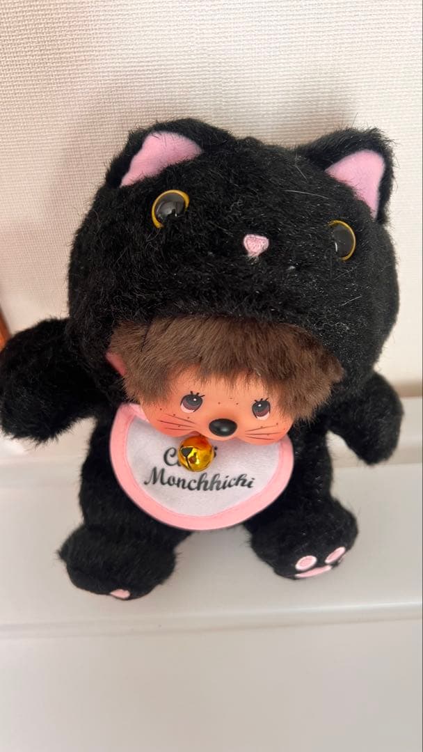 Monchhichi 猫コスチューム ぬいぐるみ