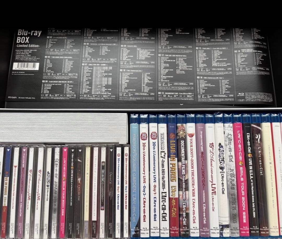 L'Arc~en~Ciel L'Aive Blu-ray Box 限定品