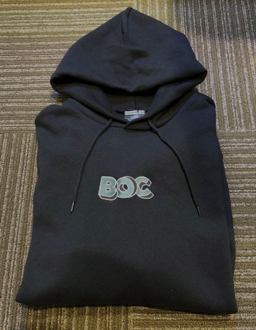 b*2様 BOC Logo Hoodie/BLACK Lサイズ
