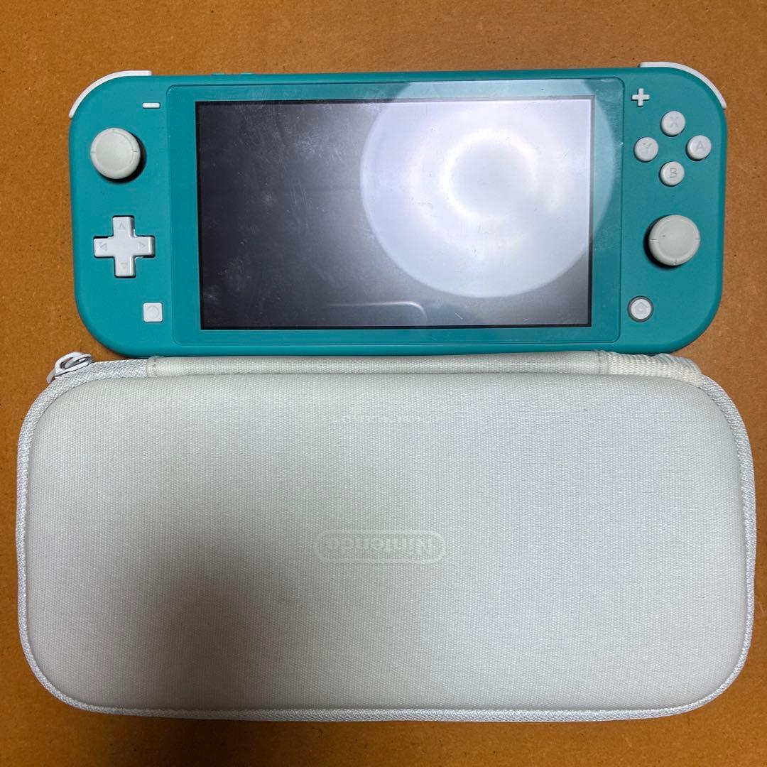 【ケース付き】Nintendo Switch Lite ターコイズ