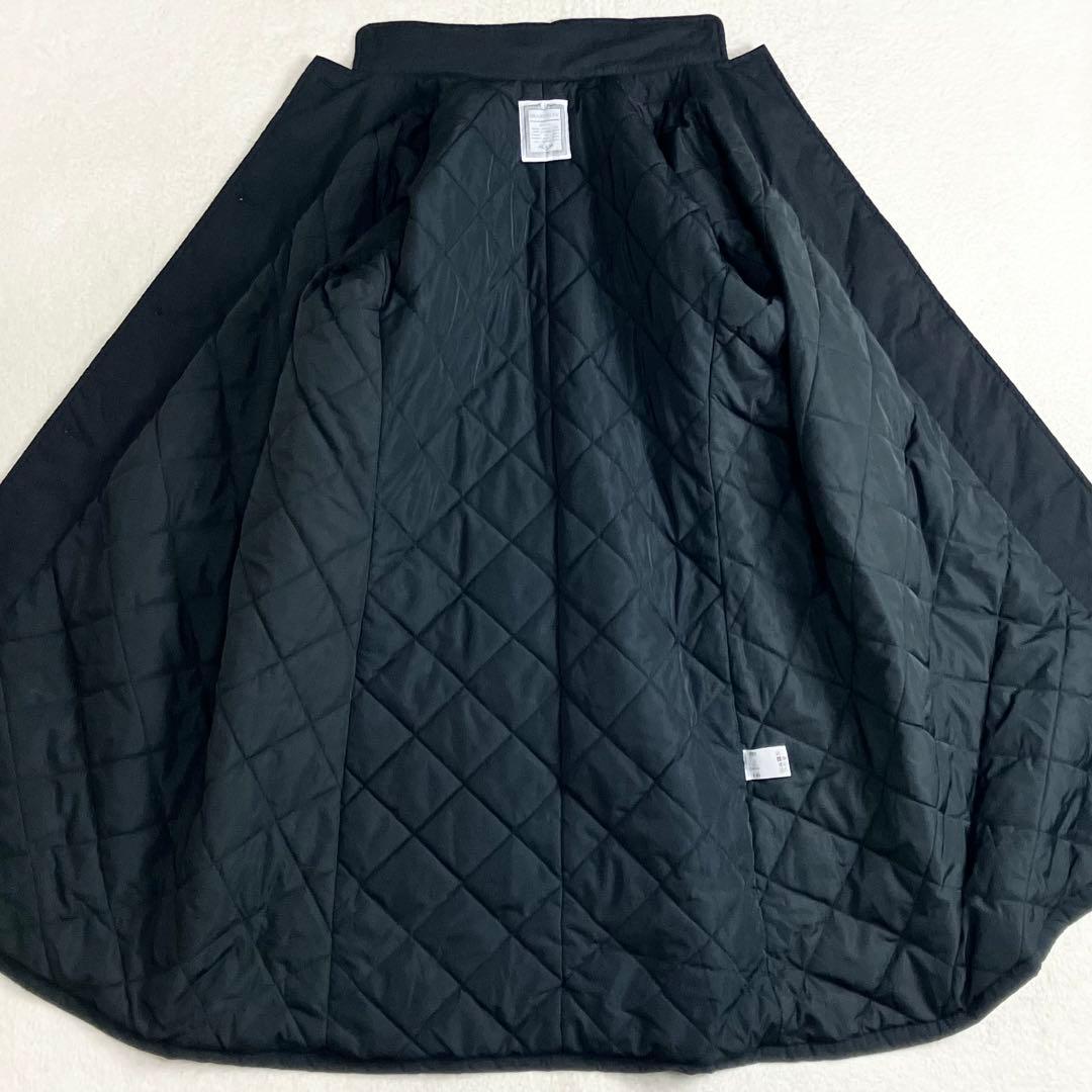 BEARDSLEY ビアズリー　シンプルビッグコート　ブラック　サイズ1