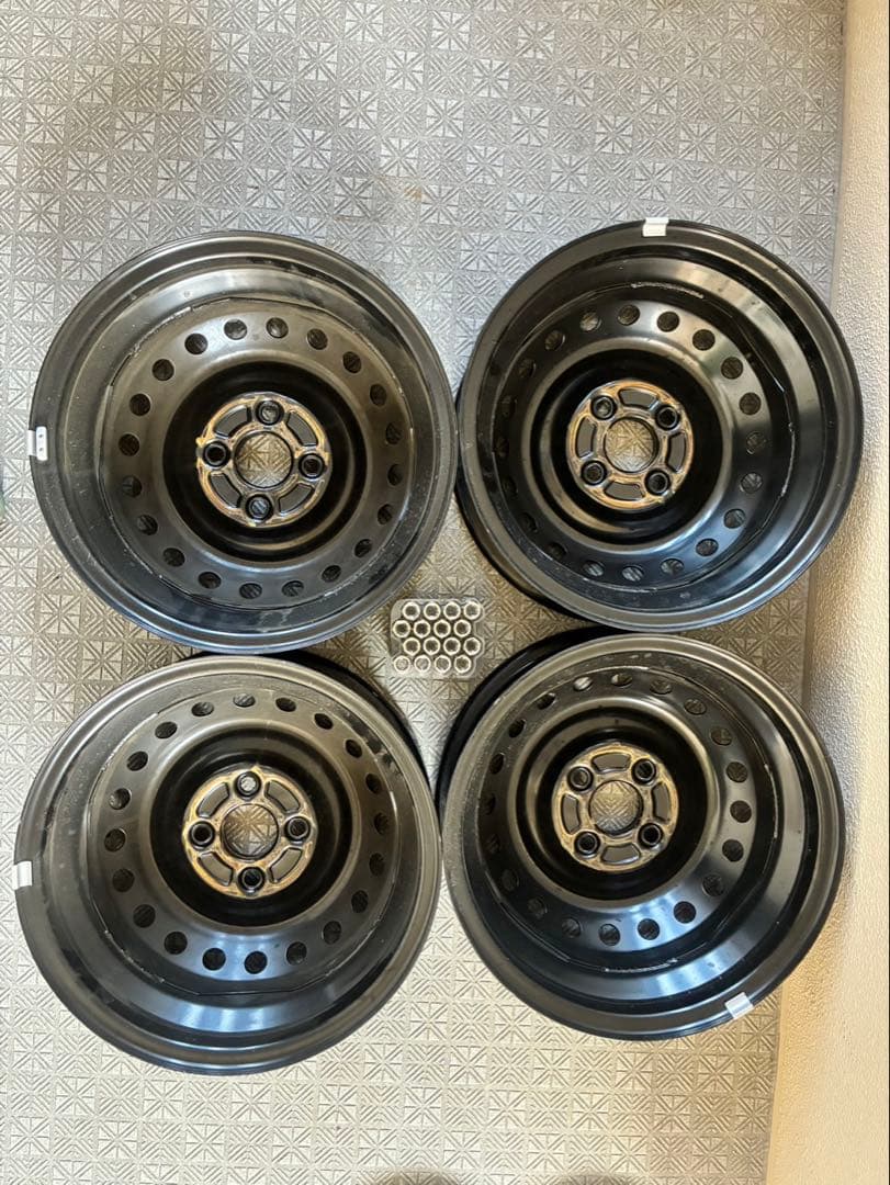 ホンダN ONE JG3 STYLE+URBAN純正スチールホイール新車外し