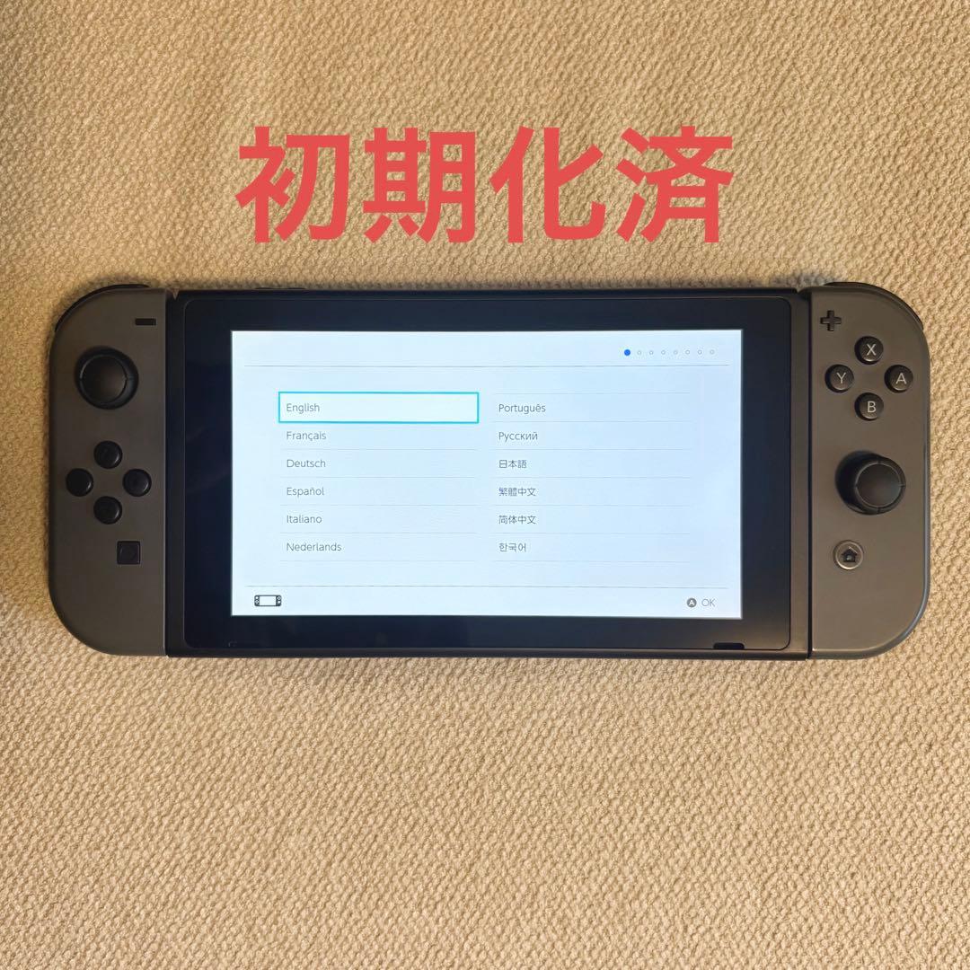 Nintendo Switchグレー本体+プロコン２個セット