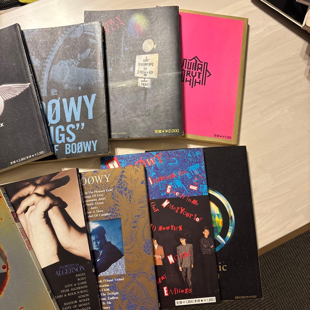 BOØWY ライブ記録書籍セット 1990年代