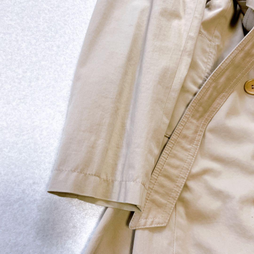 S Max Mara トレンチコート　ベルト付　バックプリーツ　38M相当