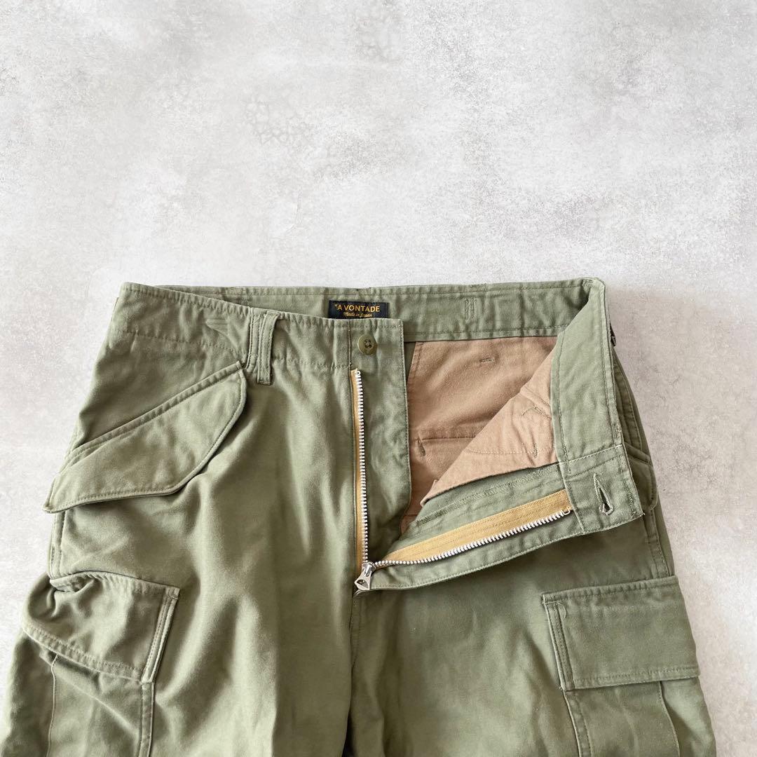 A VONTADE M-65 TROUSERS ミリタリーパンツ 日本製 S
