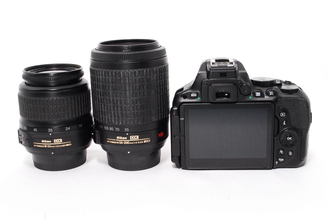 すぐ使える◆Nikon D5500◆一眼レフカメラ◆WiFiで転送◆おまけ多数