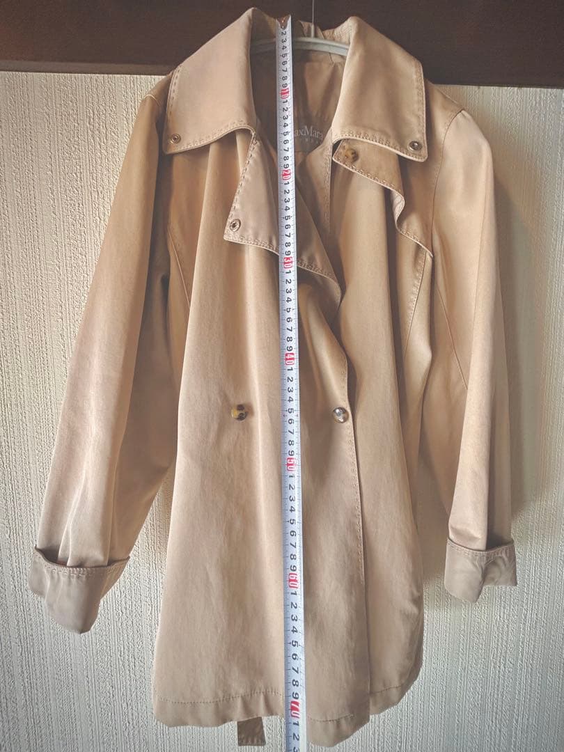 MaxMara ベージュ トレンチコート　ショートコート