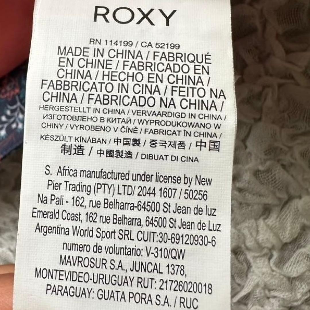 【お得セット】ROXY子ども用スキーウェア 3点ネイビー 花柄