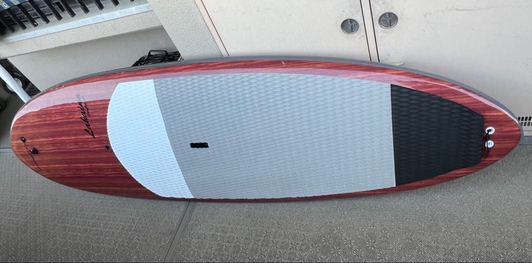Lahaina 8'6 レッドブラウンウッド SUP パドルボード　ラハイナ