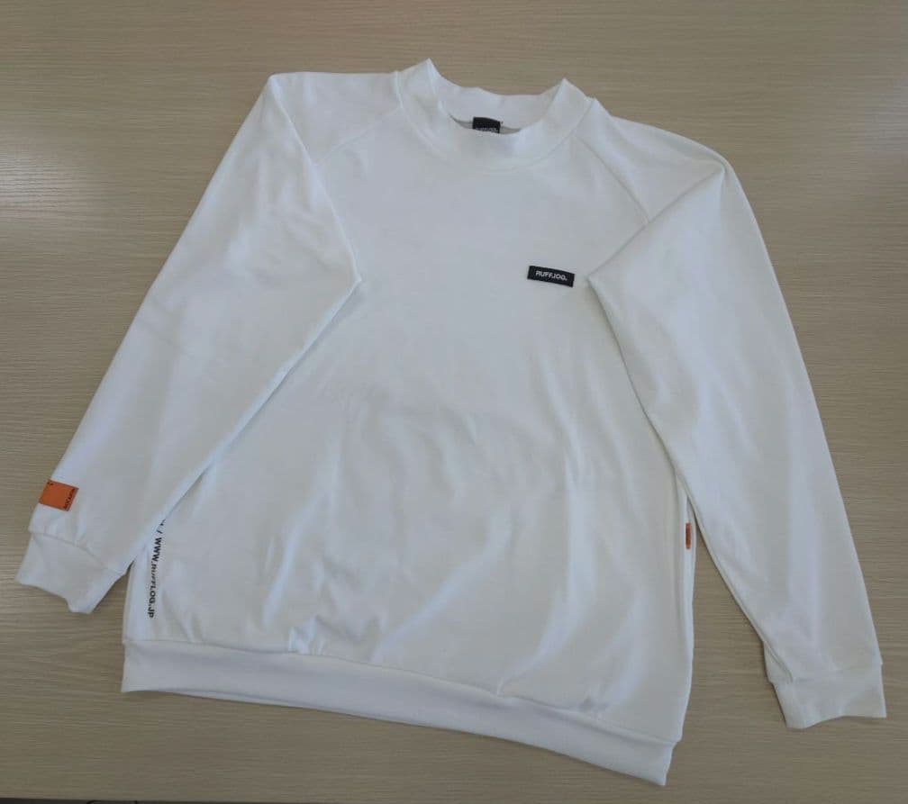 メンズウェア RUFFLOG BACK LOGO L/S MOCKNECK