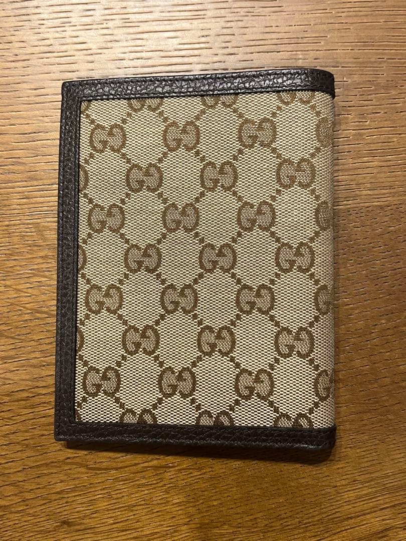 イタリア GUCCI グッチ パスポートカバー パスポートケース 美品