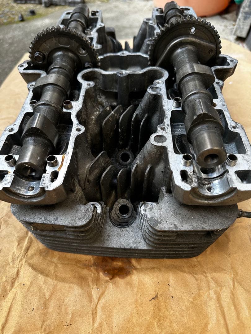 ゼファー400 シリンダーヘッド