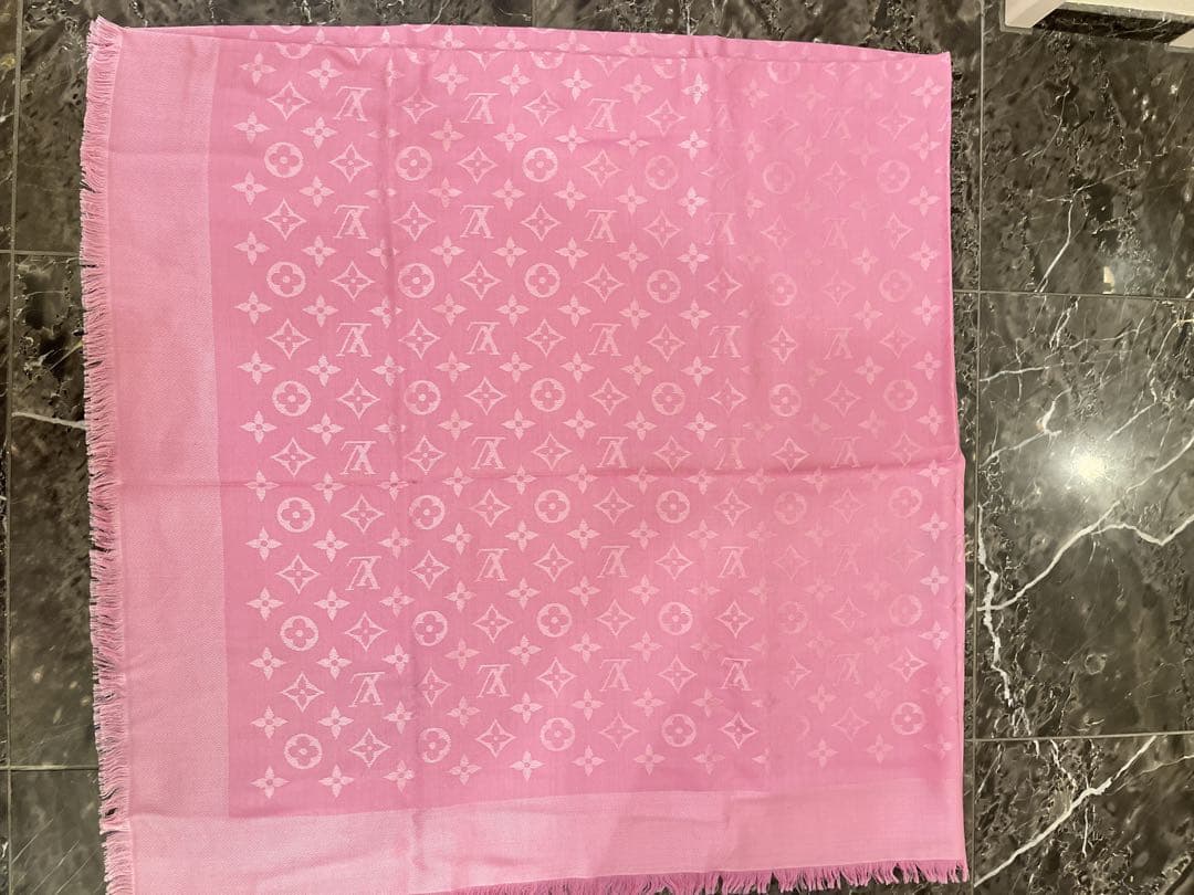 LOUIS VUITTON♡ピンク モノグラム ストール ショール