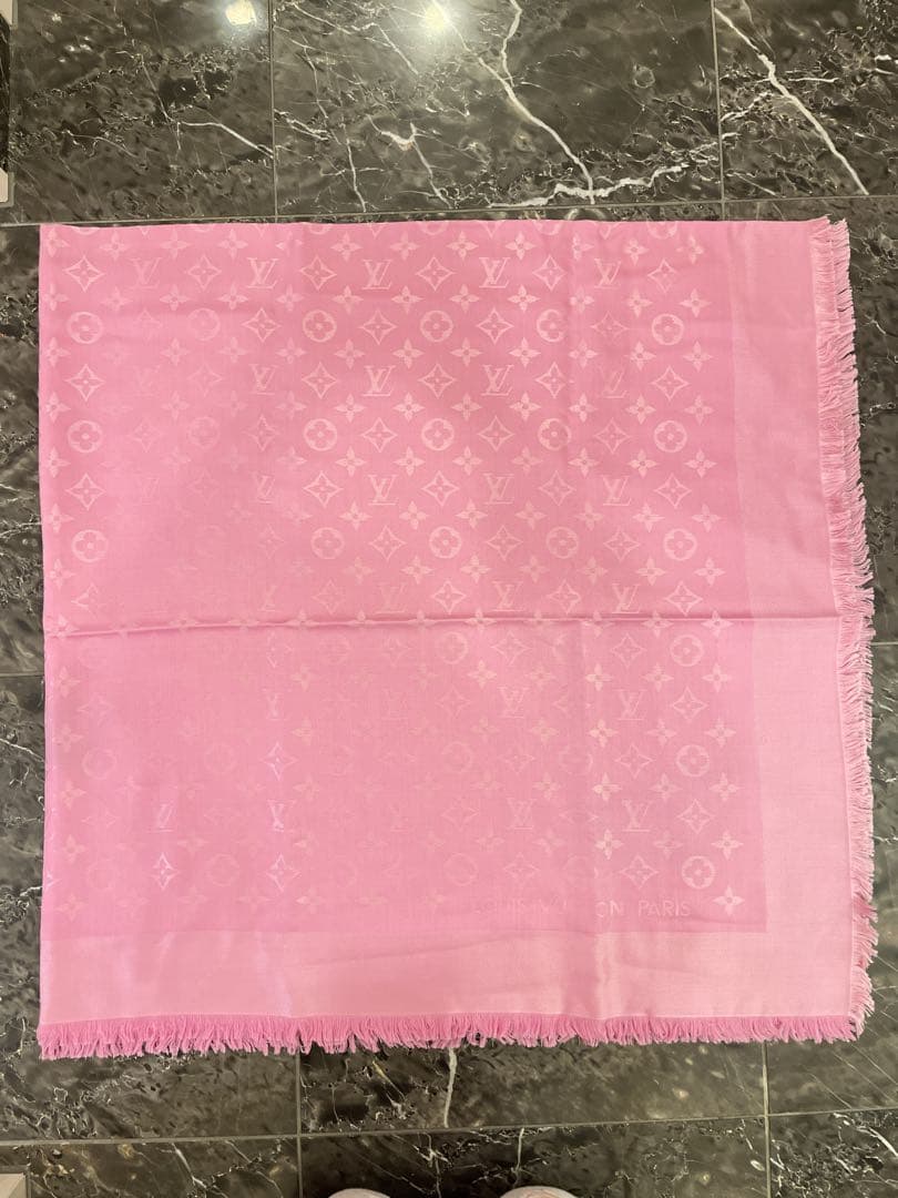 LOUIS VUITTON♡ピンク モノグラム ストール ショール