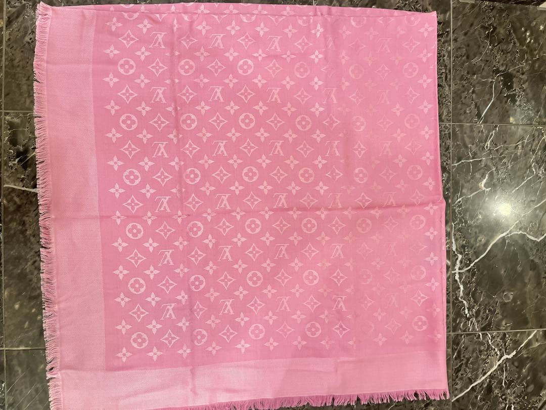 LOUIS VUITTON♡ピンク モノグラム ストール ショール
