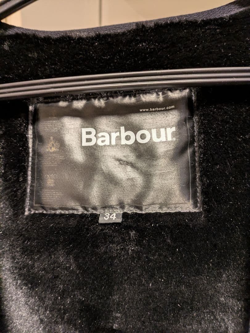 最安値！Barbour ファーライナーベスト 34　極美品