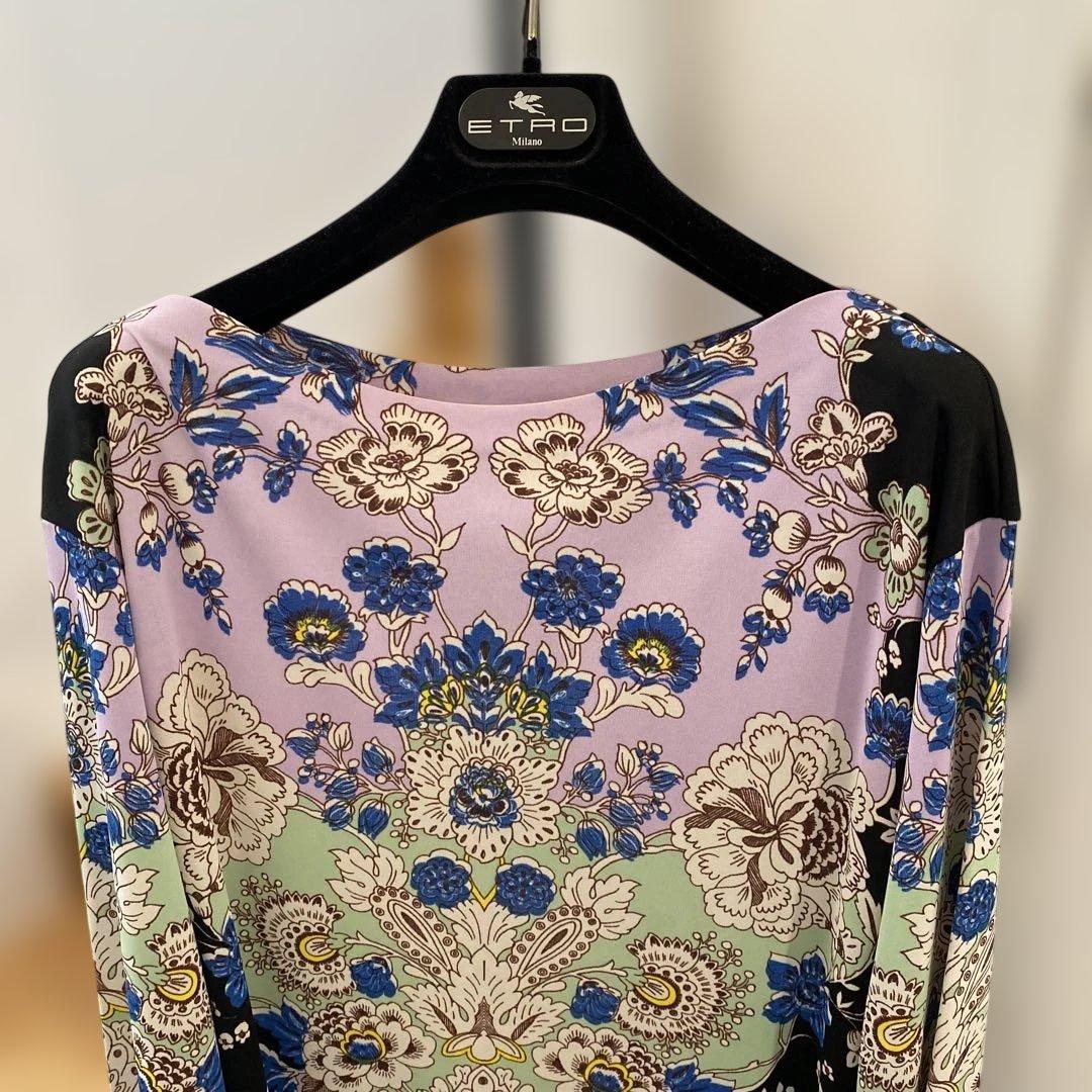 か*ん様 ETRO フローラルプリント ワンピース