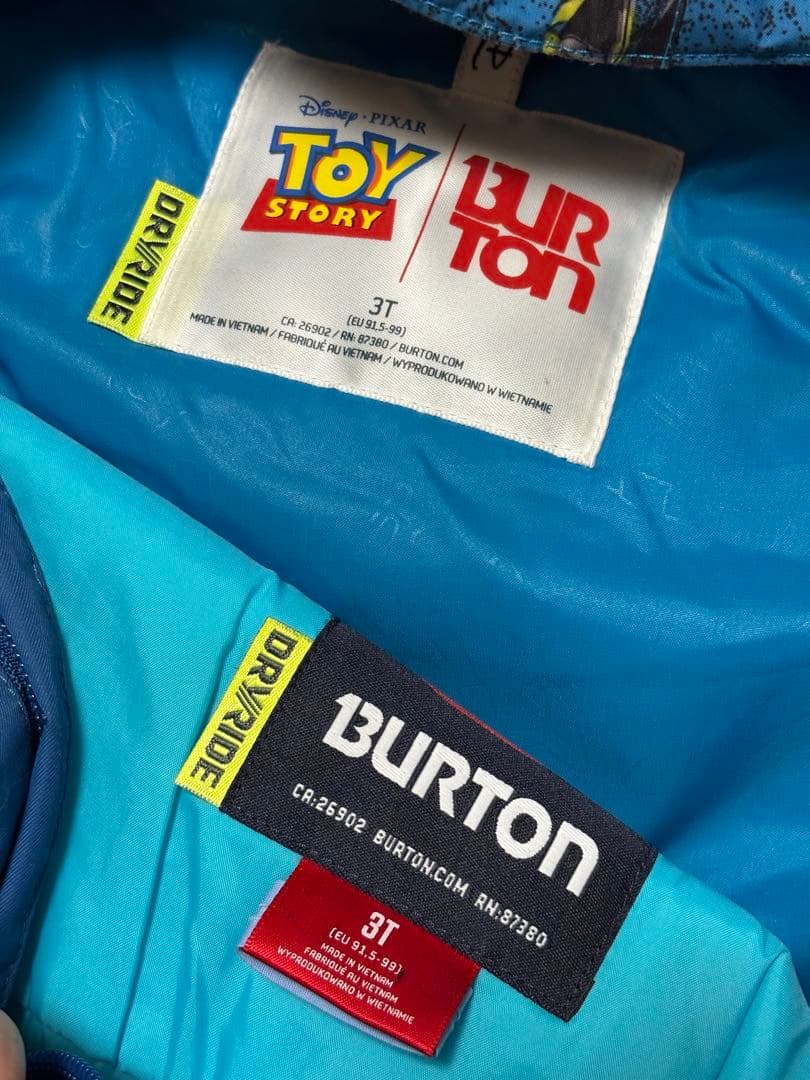 Burton キッズスノーウェア　トイストーリー3T