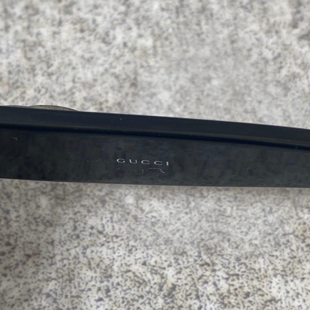 GUCCI グッチ　サングラス　インターロッキング　ブラック スクエア　2996