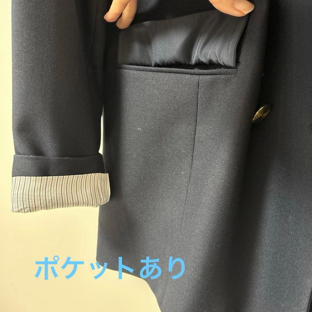 【Natural Beauty Basic】ネイビー ジャケット Sサイズ