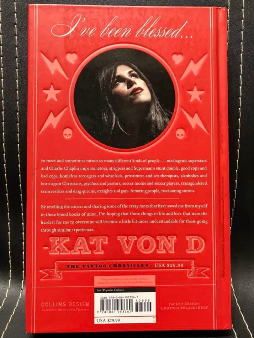 Kat Von D The Tattoo Chronicles タトゥー　洋書