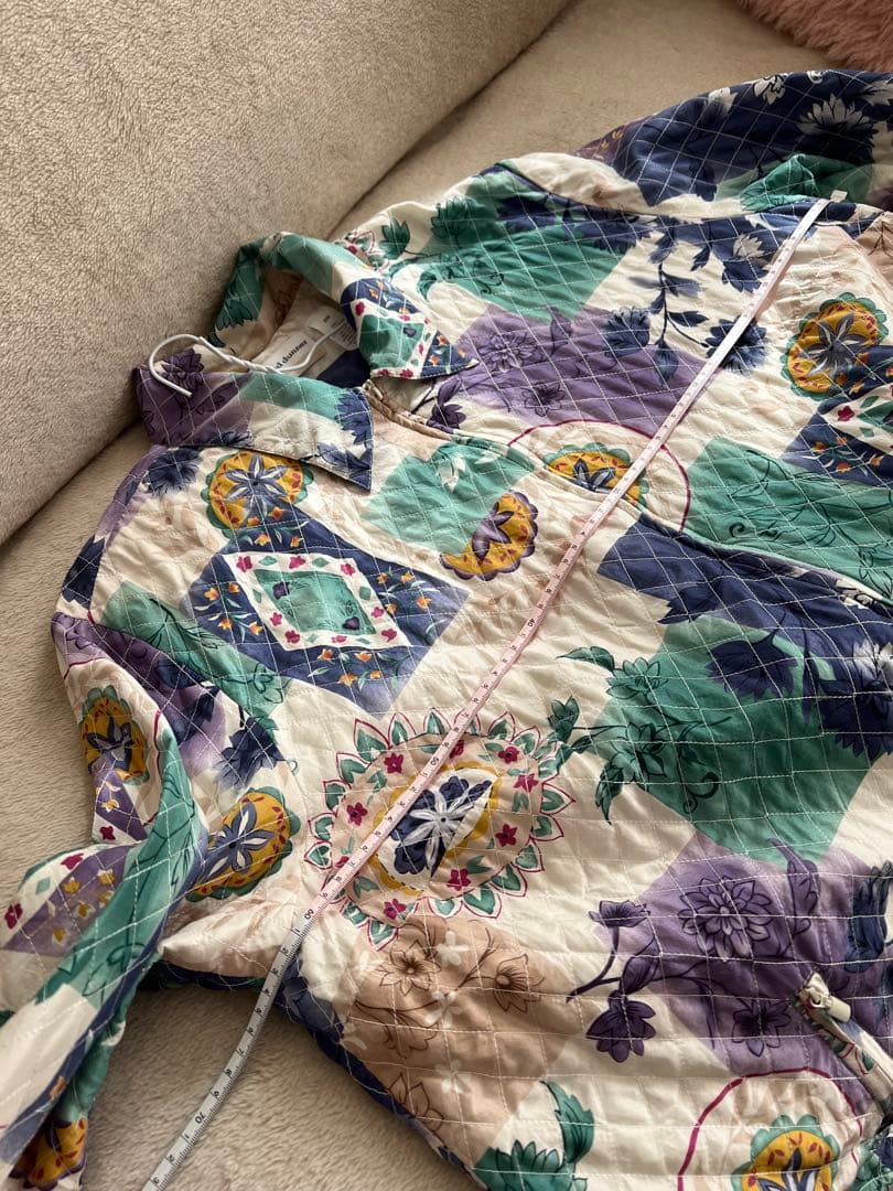 ALFRED DUNNER ジャケット　コート　シルク　ヴィンテージ