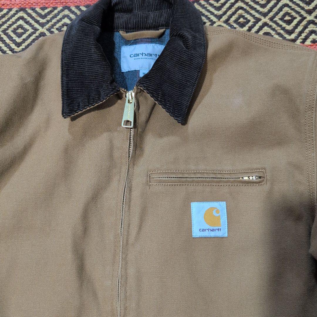 つ*ん様 Carhartt wip DetroitJacket ブラウン Mサイ