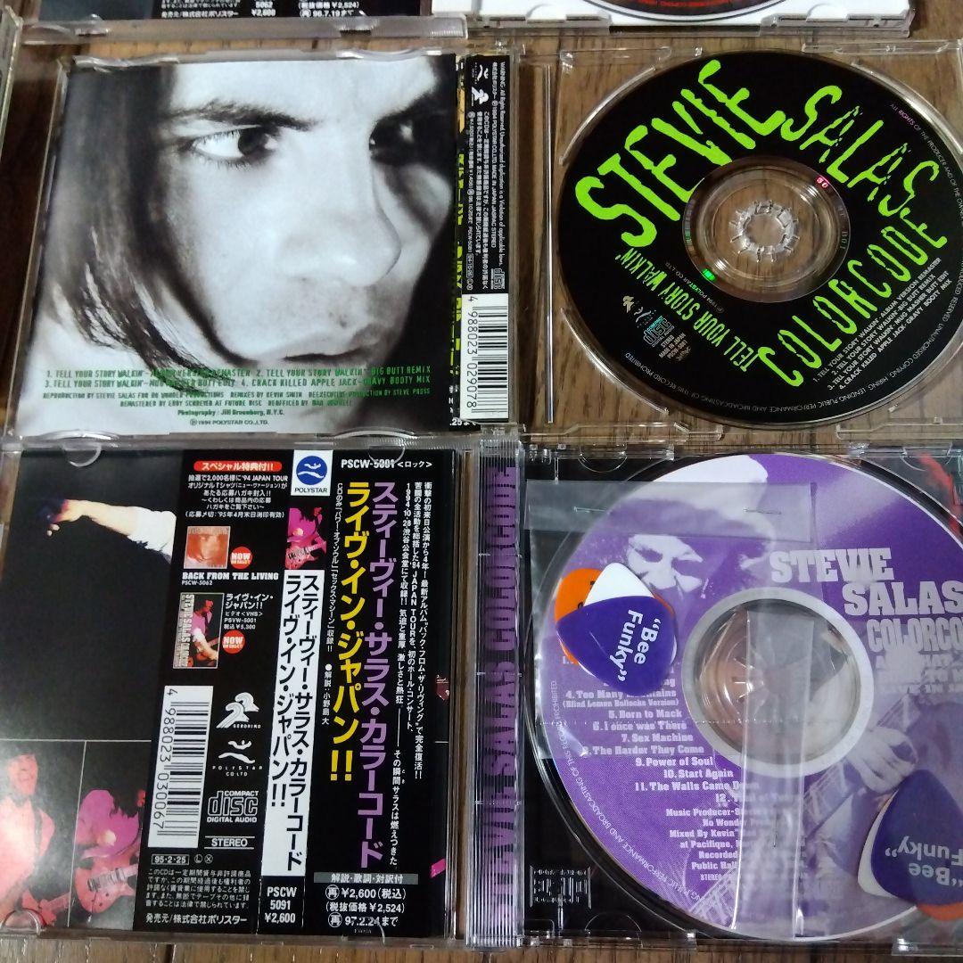 ㊱スティーヴィー・サラス cd １３タイトルセット