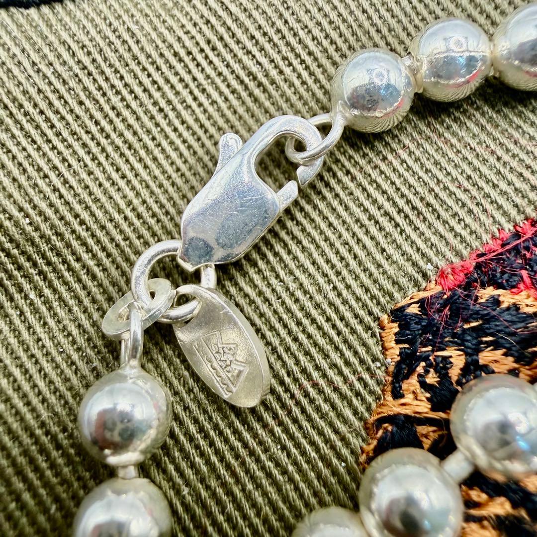 美品　SAAD シルバー925ボールチェーン　シルバー925 31.78g
