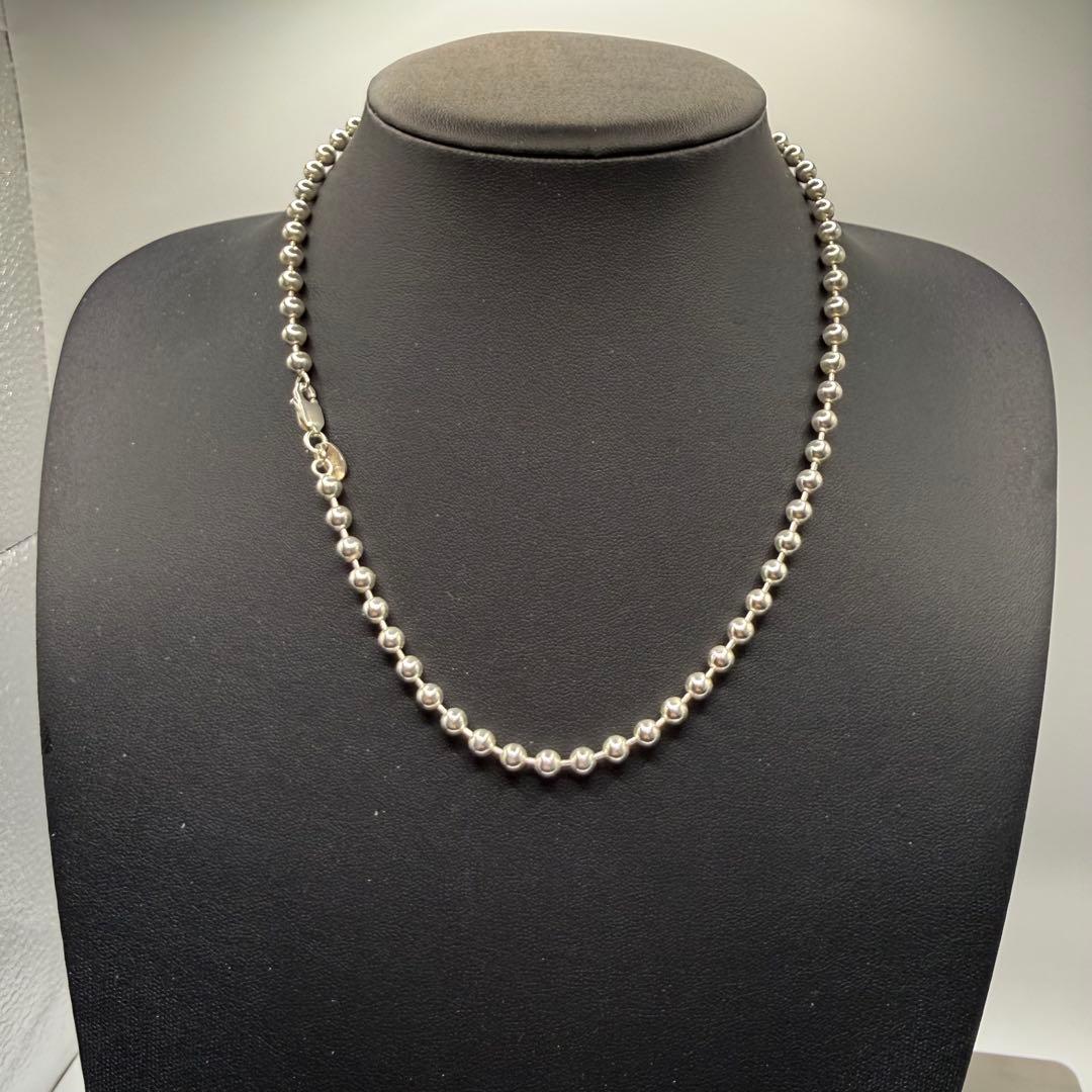 美品　SAAD シルバー925ボールチェーン　シルバー925 31.78g