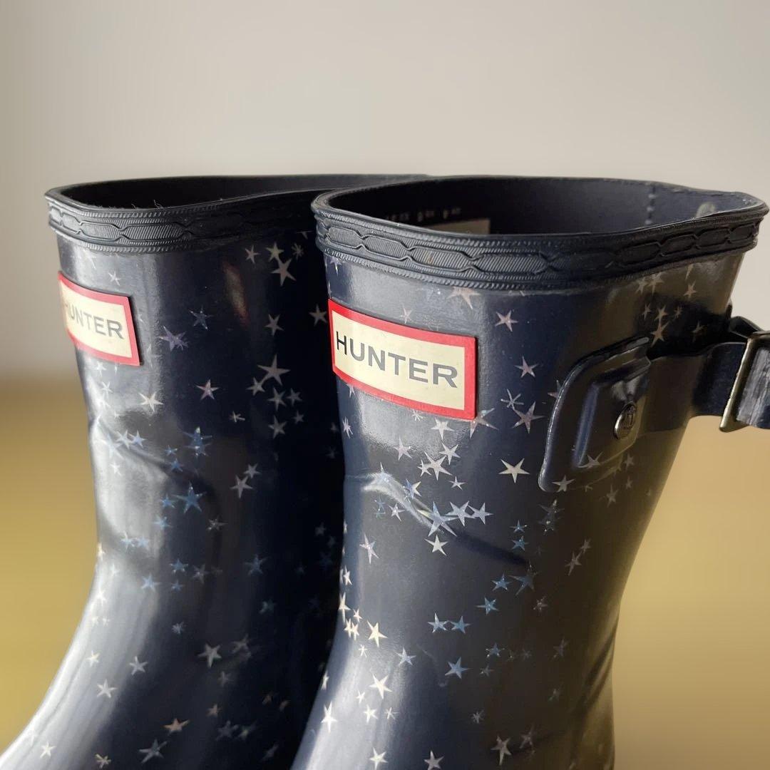 【ハンター】REFINED CONSTELLATIONPRINTSHレインブーツ