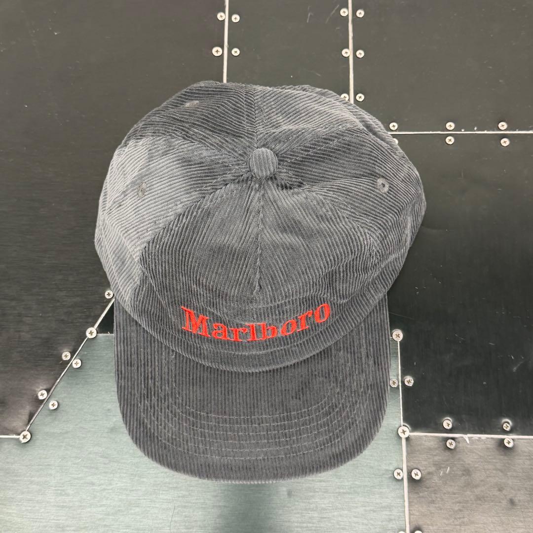 FBT1 コーデュロイキャップ Marlboro マルボロ 90s ヴィンテージ