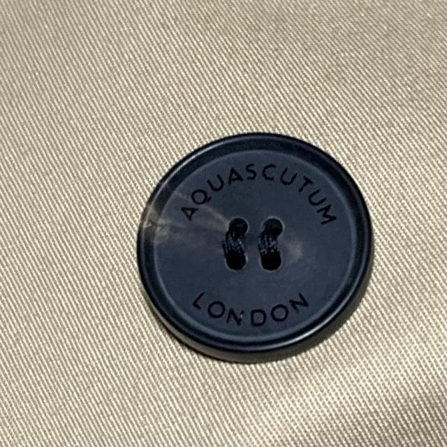 アクアスキュータム トレンチコート Aquascutum 英国製 チェック裏地
