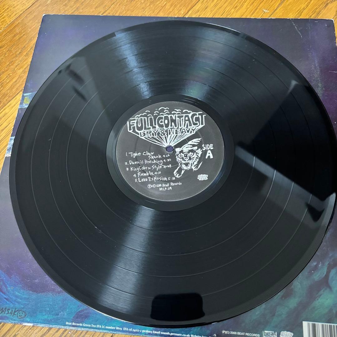 DRY & HEAVY - FULL CONTACT レコード