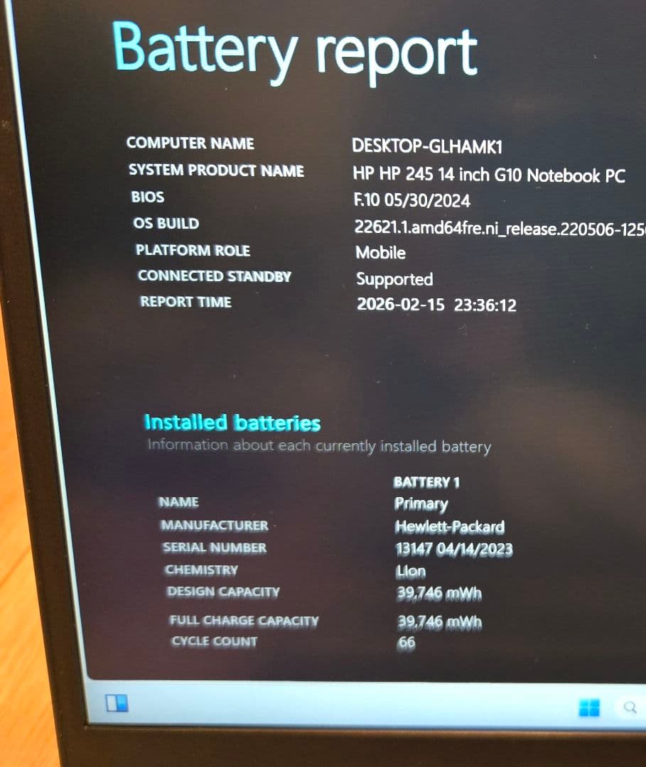 【高性能・2023年製 Ryzen PC】HP 245 G10 Notebook