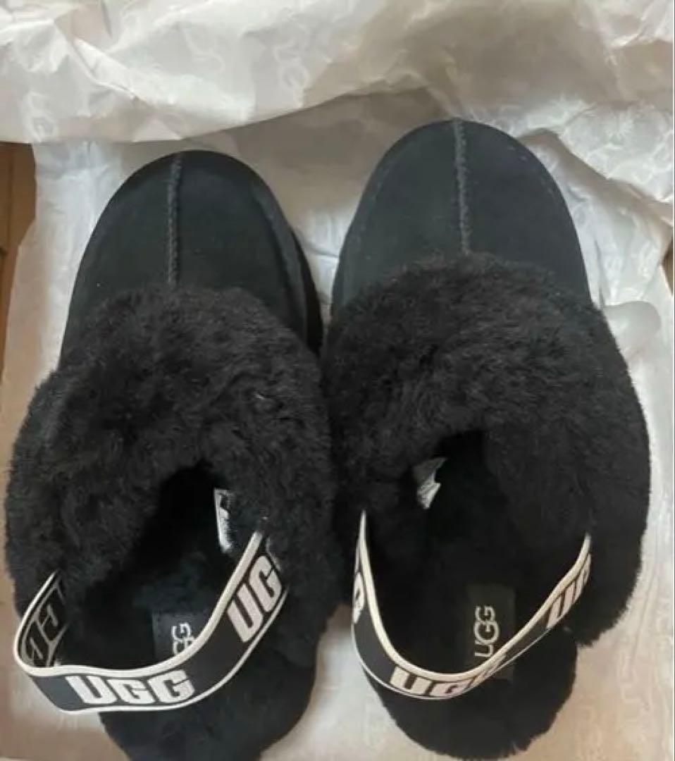 UGG アグ ムートンブーツ ブラック 美品 ショートブーツ 冬 定番 人気