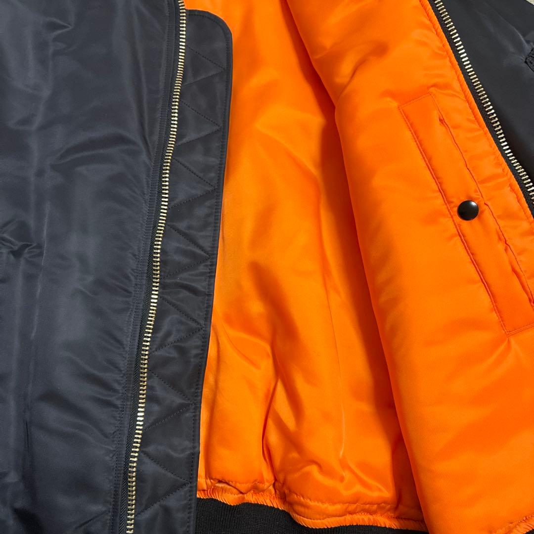 【美品】WACKOMARIAワコマリア MA-1 2022AW ブラック M