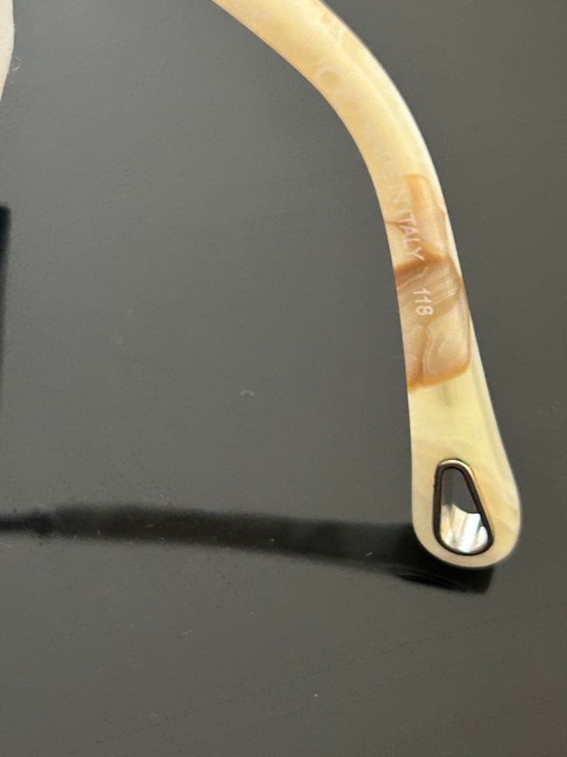 未使用　美品　Chloé シルバーラウンドサングラス ピンクレンズ　新品