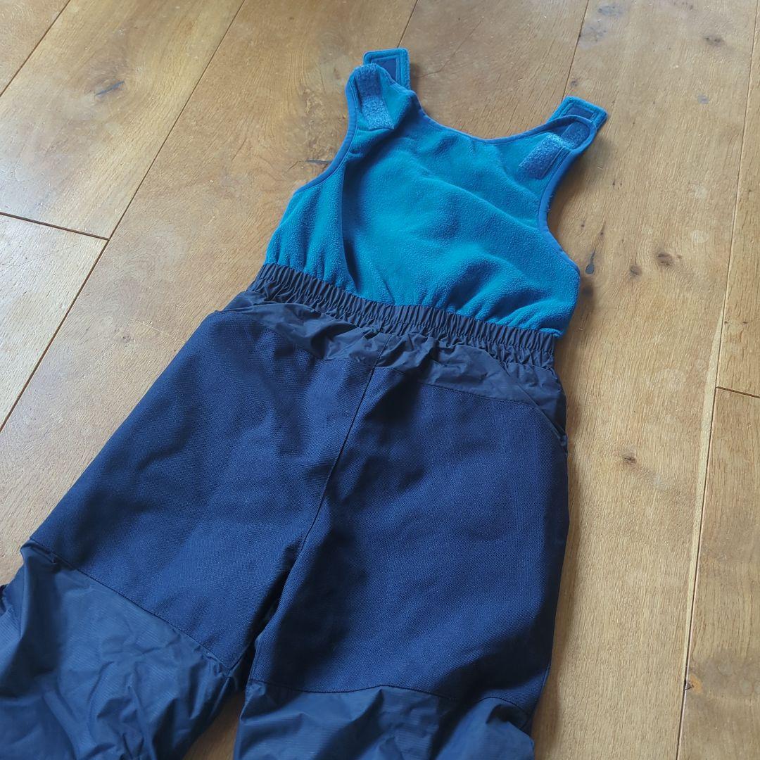 Columbia スキーウェア キッズ 青色 幾何学模様 120(XS)