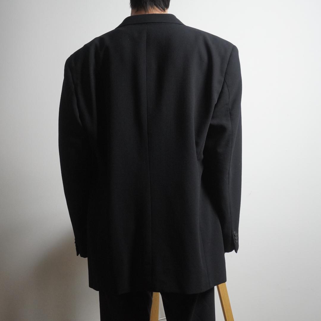 GIORGIO ARMANI ダブルテーラードジャケット ブラック/CZ65