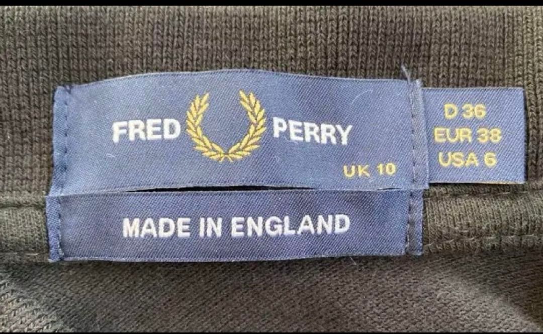 極美品　FRED PERRY ブラック　ポロシャツ Mサイズ