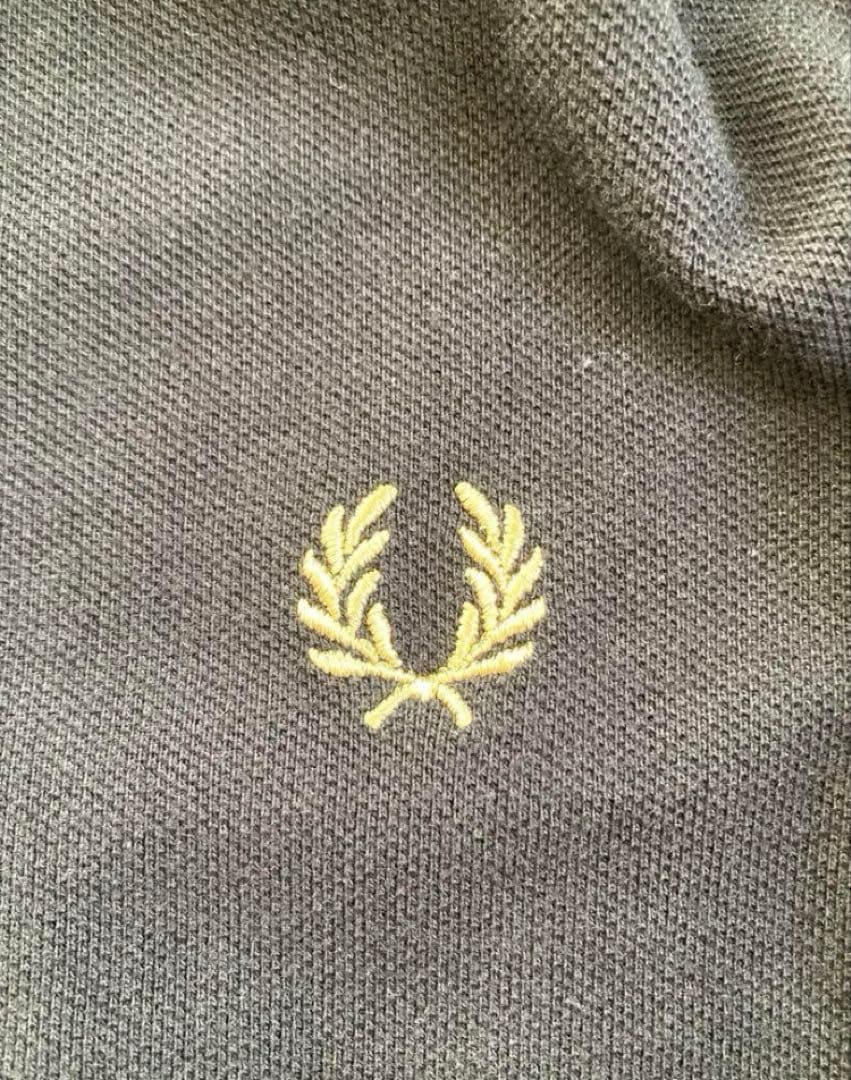 極美品　FRED PERRY ブラック　ポロシャツ Mサイズ